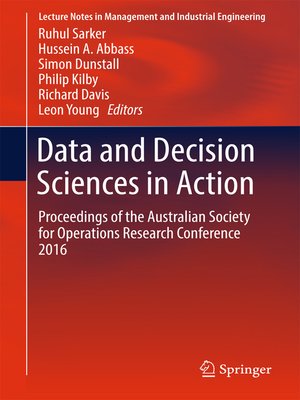 cover image of Data and Decision Sciences in Action